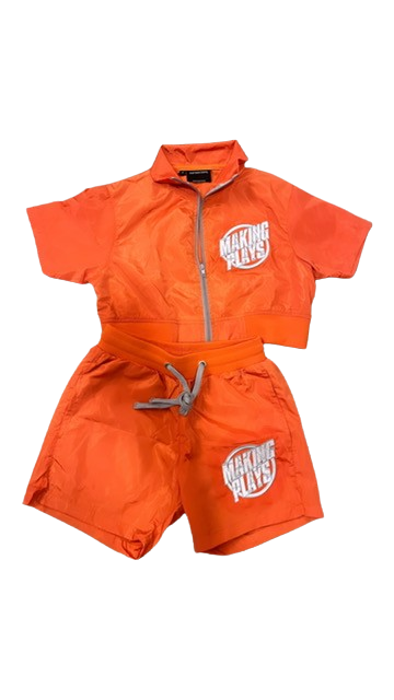 Women's wind breaker set